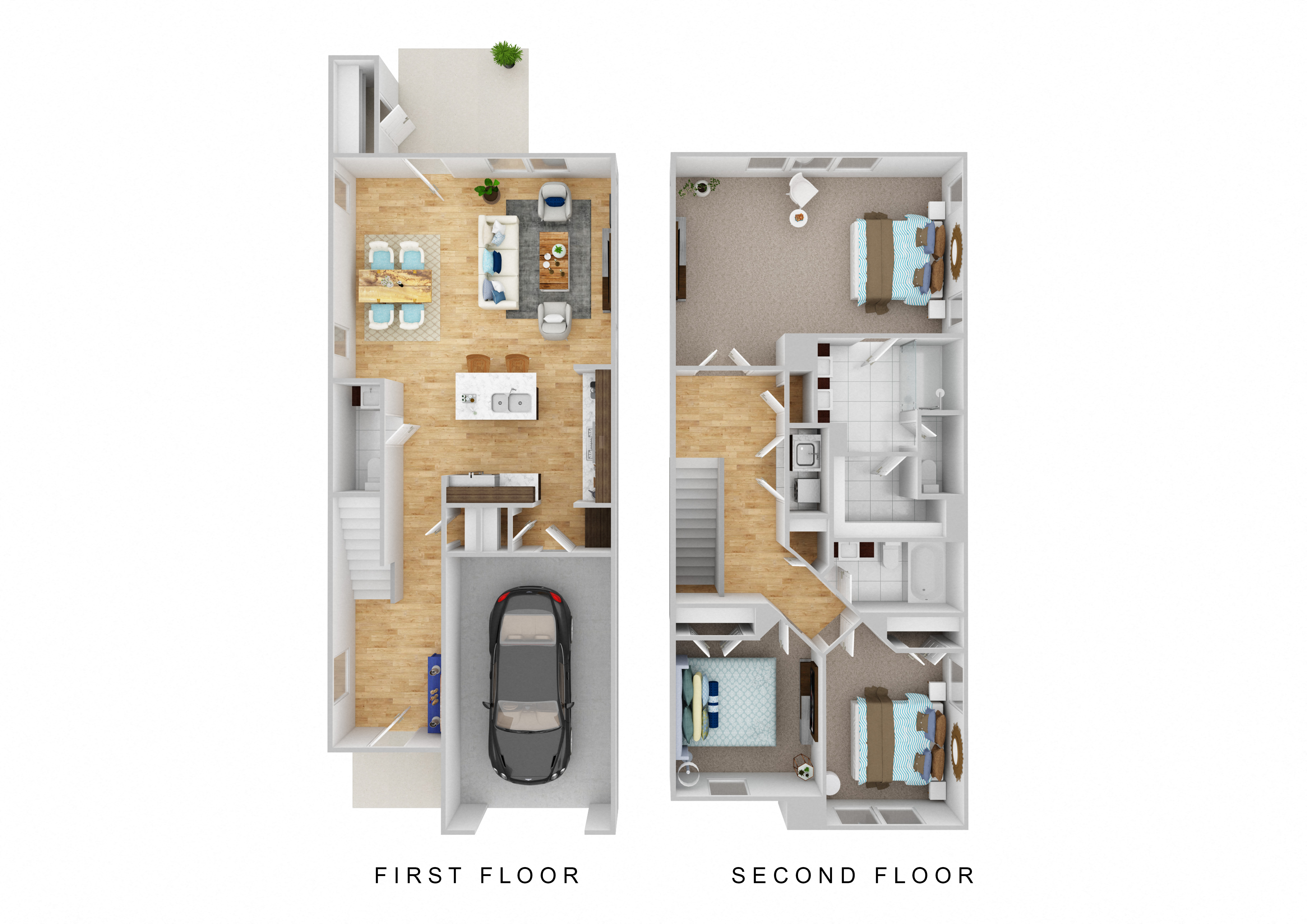 604 Oakbrook Pass Way 3 Beds Townhouse for Rent - Photo Gallery 15